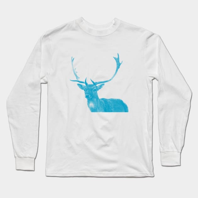 Hirsch 01 Long Sleeve T-Shirt by froileinjuno